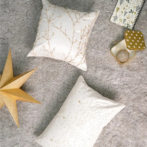 English Elm 100% Polyester Pillow – Embroidered Christmas Tree Design With Pom-Poms For Cozy Holiday Decor B346P323023