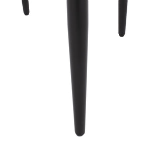 English Elm Christopher Knight Home® - Dining Chair Set Of 2 - Modern Charcoal Upholstered Chairs With Gold Accents For Chic Dining Spaces N771P249346C