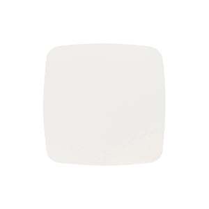 English Elm Jennifer Taylor Home - Santorini White 33.5" Square Outdoor Patio Table — Powder-Coated Aluminum, Compact Durable Side/Dining Table B2719P308010