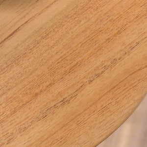 English Elm Christopher Knight Home® - End Table - Elegant Mid-Century Inspired Natural Rubberwood Accent Table For Living Room & Bedroom N771P221034K
