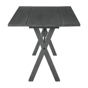 OSP Home Furnishings McKayla Flip Top Table Washed Grey