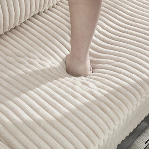 English Elm U-Shaped 4-Seat Sofa With Double Chaise - Luxurious Velvet Comfort For Modern Living Spaces W2705S00014-GIGA