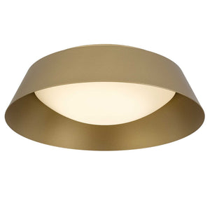 English Elm 15 Inch Matte Round Flush Mount Ceiling Light with Etched Glass Diffuser for Modern Rooms Antique Brass B370P421870