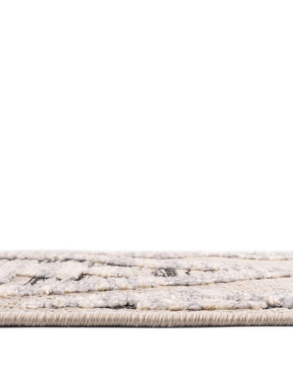 Unique Loom Arlo Kai Machine Made Tribal Rug Sandy Beige, Gray/Beige 9' 10" x 14' 1"