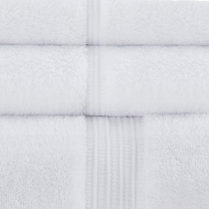 JLA Home Croscill - Ultra Turkish Towel - 800 GSM Premium Long-Staple Cotton, Spa-Soft, Ultra-Absorbent Quick-Dry Luxury White CC73-0006