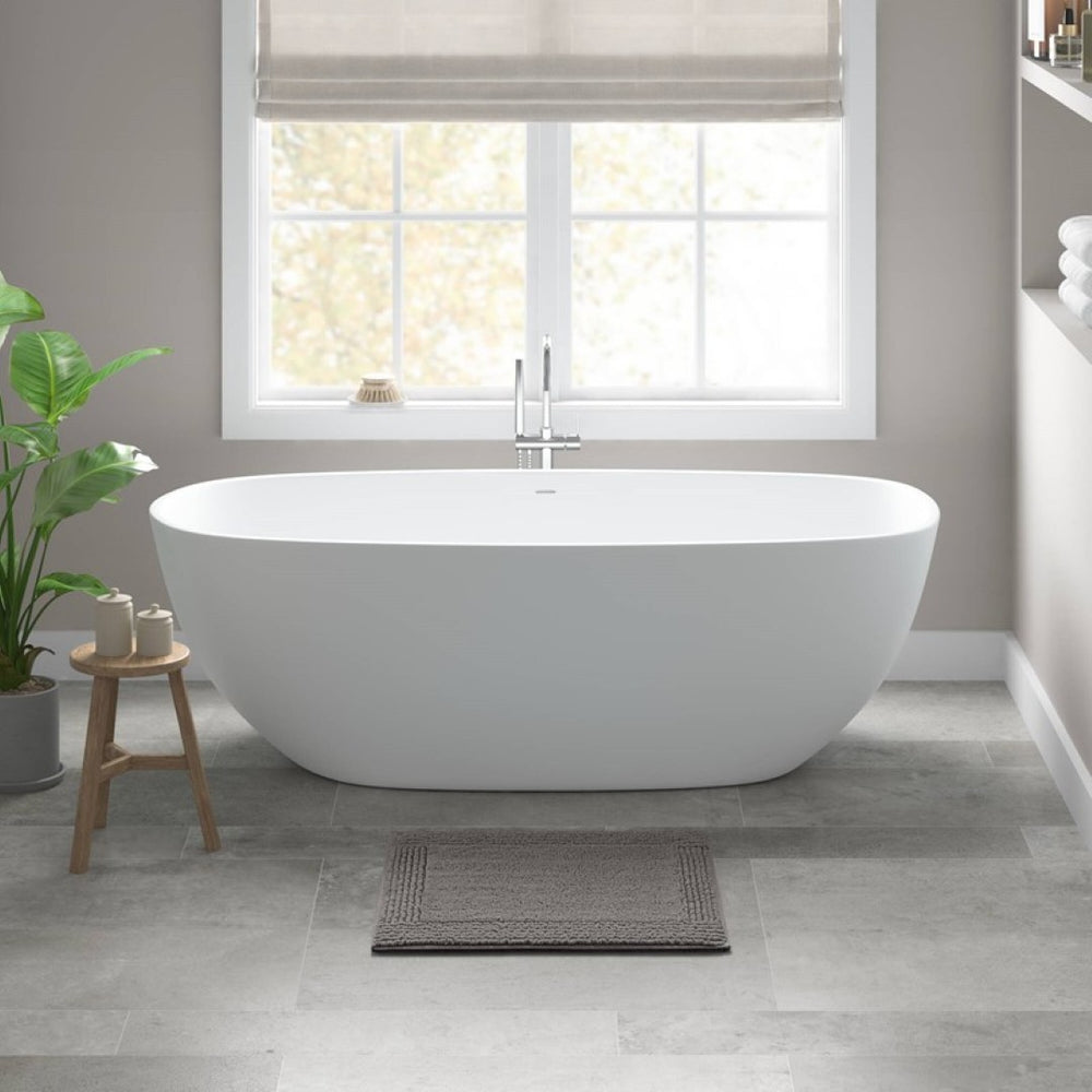 English Elm 100% Cotton Heavyweight Bath Rug Reversible Tufted Plush Spa Feel Bathroom Floor B035P280517