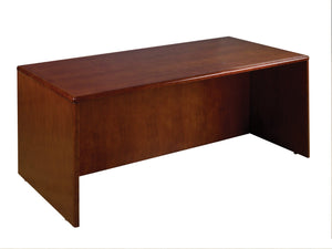 OSP Home Furnishings Sonoma Large Engineered Wood Office Desk Shell for Modern Productive Workspaces SON-01