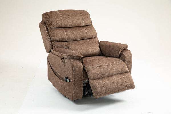 English Elm Lounge Electric Lift Chair With Full Recline, Massage, Heating & Storage For Ultimate Comfort W547S00057
