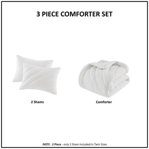 English Elm 2 Piece Jersey Knit Quilted Comforter Set Hypoallergenic Soft Twin Bedding B035P319897