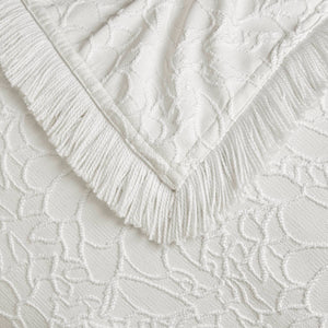 English Elm 3PCS King Bedspread Set - 120"x108" Lightweight Cotton-Blend Coverlet with 2 King Shams, Breathable B035P341101