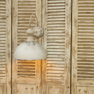 English Elm Vintage Wall Sconce - Elegant Off-White Charm For Soft Ambient Light In Any Room Of Your Home W2946P243903-GIGA