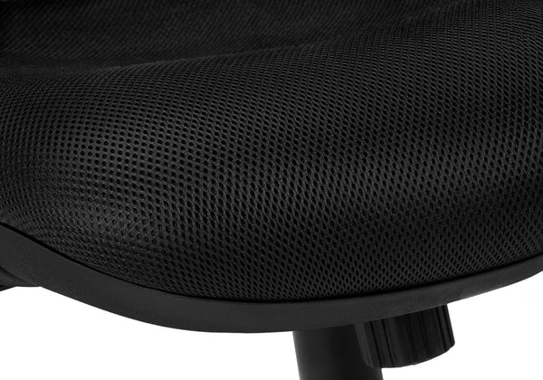 English Elm Office Juvenile Ergonomic Desk Chair with Breathable Mesh Back, Padded Seat, Swivel Mobility and Tilt Control Black 28 L x 13 W x 25 H B2710P219670