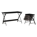 OSP Home Furnishings Olympic 48" Desk Black