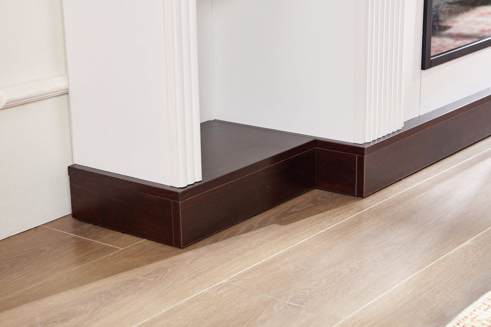 English Elm Electric Fireplace Tv Stand For 70" Tvs - Stylish Mantel With Remote, 3D Flames & Ample Storage W2393S00005