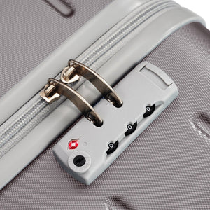 English Elm Premium Abs Hardshell 3 Piece Suitcase Set with Tsa Locks and Spinner Wheels Light Brown N726P296022U