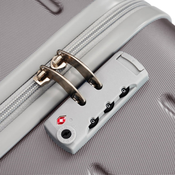 English Elm Premium Abs Hardshell 3 Piece Suitcase Set with Tsa Locks and Spinner Wheels Light Brown N726P296022U