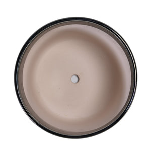 English Elm 3 Pieces Ceramic Flowerpot Set - Modern Handcrafted Planters For Indoor/Outdoor Elegance & Style W3273P322258