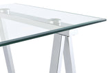 OSP Home Furnishings Middleton desk Chrome