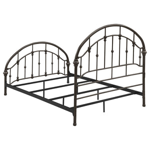 English Elm Juneau Dark Bronze Full Metal Bed Frame - Vintage Victorian Elegance For Timeless Bedroom Style B062P346519