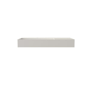 English Elm Stone Resin Rectangular Vanity Sink Seamless Basin for Modern Bathroom Countertop T3785P355769