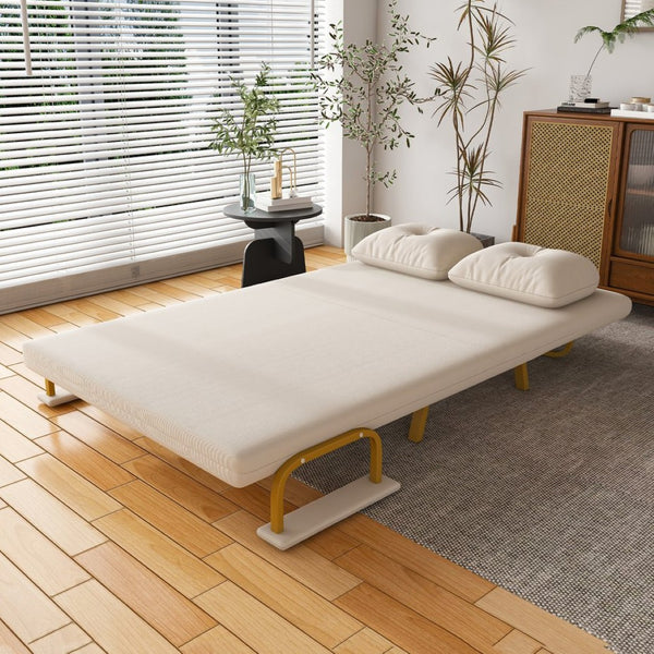 English Elm 46" Wide Corduroy Sleeper Sofa Bed Convertible Folding Chair for Two with Adjustable Backrest W2700P431033