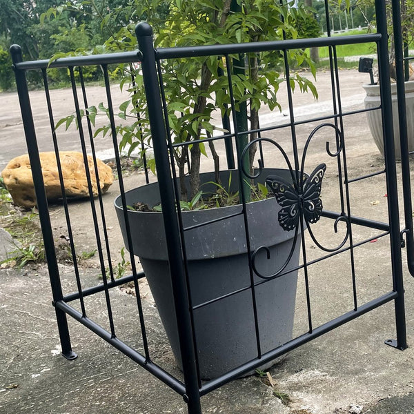 English Elm Garden Arch Arbor Trellis With Gate - Durable Metal Design For Climbing Plants, Weddings & Patios W840P321539