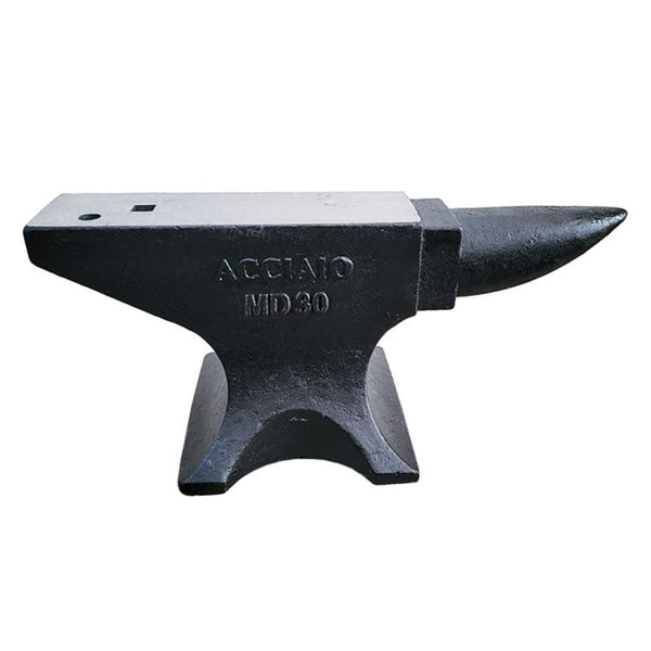 English Elm Single Horn Cast Steel Anvil 66lb Hardened Forge Tool for Blacksmith Metalsmith Work W3213P453347