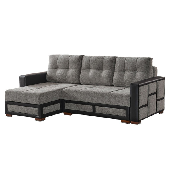 English Elm Primenest Modern Convertible Sectional Sofa With Storage & Click-Clack Mechanism For Small Spaces B030P305116-GIGA