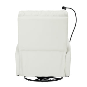 English Elm 270° Power Swivel Rocker Recliner Chair - Electric Glider With Usb Ports For Ultimate Comfort & Style W1028S00028