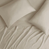 Madison Park 600 Thread Count Casual Pima Cotton Sheet Set MP20-7998 Sand