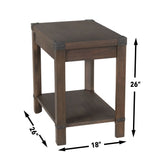 English Elm Steve Silver - Mckinley Chairside End Table