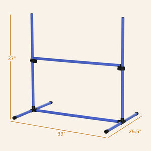 English Elm PawHut 63" 6-Tier Small Animal Habitat with Hammock, Heavy-Duty Steel Cage, Wheels & Removable Tray Blue W2225P217632