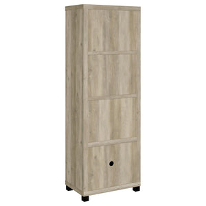 English Elm Arnaud Matte Black 3 Piece Entertainment Center with Media Towers for Living Room B062S01766