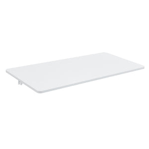 English Elm Laundry Room Wall Mounted Fold Down Table Steel Brackets Eco Wood Space Saving W3875P373145