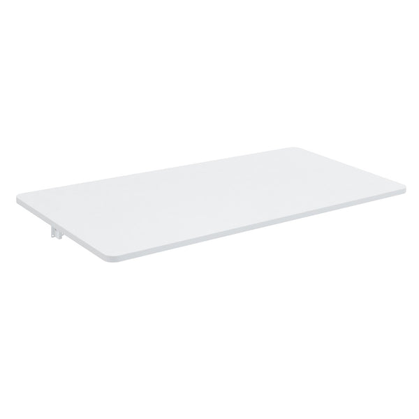 English Elm Laundry Room Wall Mounted Fold Down Table Steel Brackets Eco Wood Space Saving W3875P373145