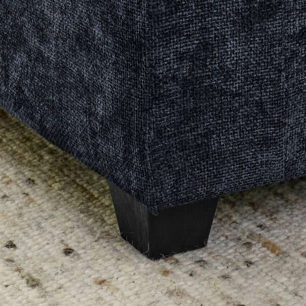English Elm Contemporary Chenille L-shaped Sectional with Channel Tufting for Modern Living Spaces W1117P276954