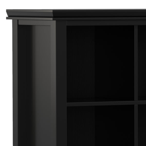 English Elm Artisan 12 Cube Storage Unit - Handcrafted Black Organizer For Home Décor & Versatile Functionality B136P238621