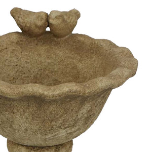 English Elm Deni Silver Porcelain Temple Jar with Pierced Lattice Lid for Mantel or Shelf Display Brown B056P416949