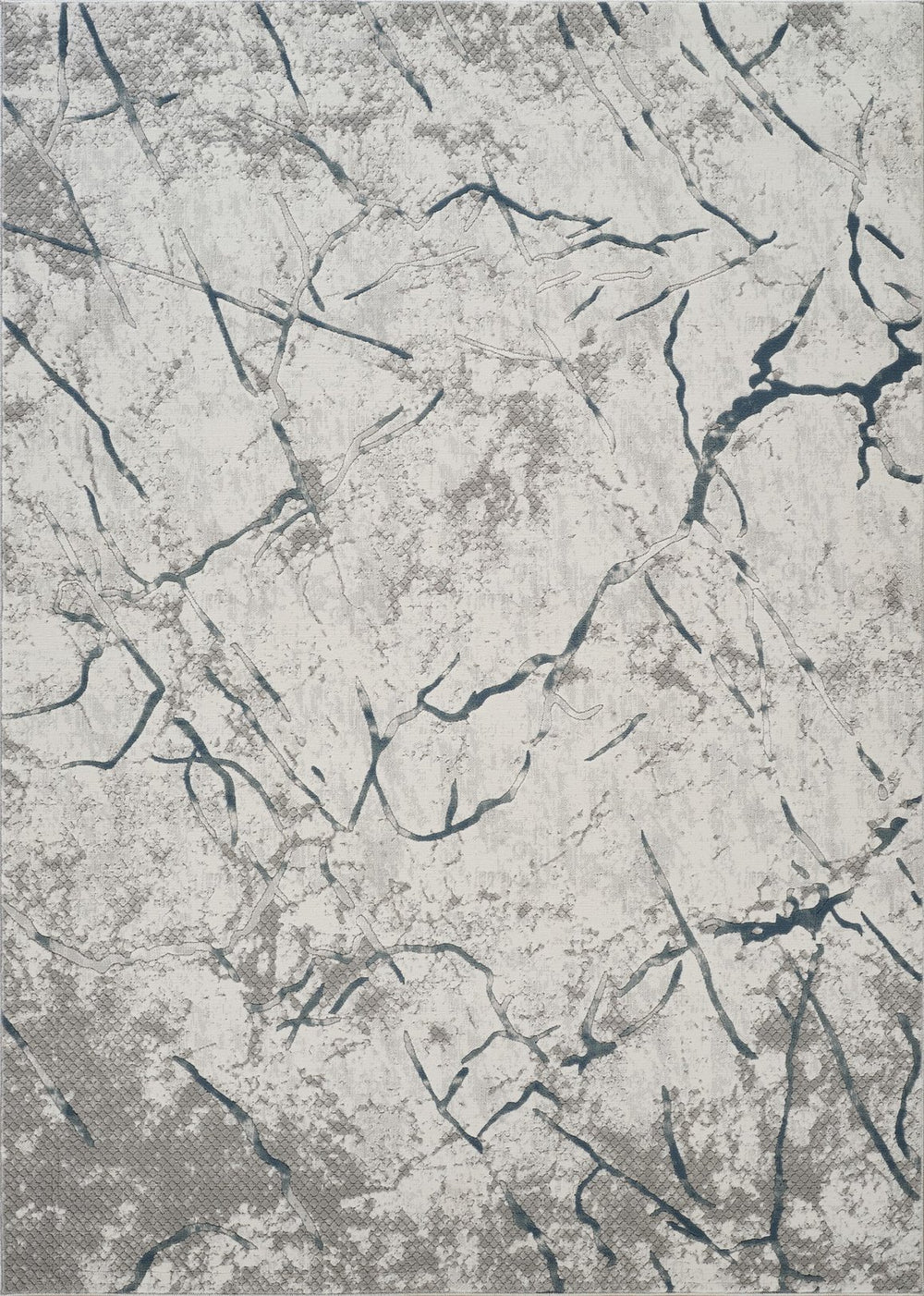 English Elm Geometrix Gray Area Rug 7'10" X 10'6" - Modern Geometric Design, Soft & Durable For High Traffic Areas B186P316825