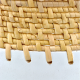 Kyoto Rattan & White Footed Bowl