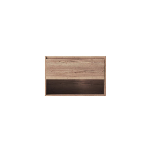 English Elm 29" Wide Wall Mounted Bathroom Cabinet Oak Finish Plywood Storage Organizer T3785P396519