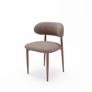 English Elm Dining Chair Set with Wood Grain Metal Frame Upholstered Seat Modern Farmhouse Kitchen Coffee W3316P449689