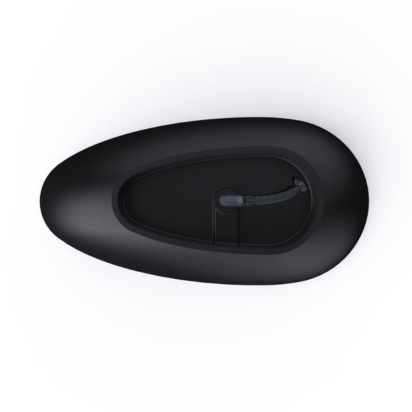 English Elm 67 Inch Matte Black Stone Resin Freestanding Soaking Tub Ergonomic Bathtub W1613P355476