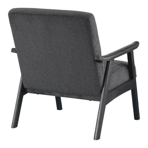 OSP Home Furnishings Weldon Armchair Charcoal