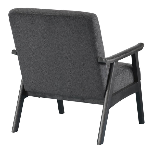 OSP Home Furnishings Weldon Armchair Charcoal