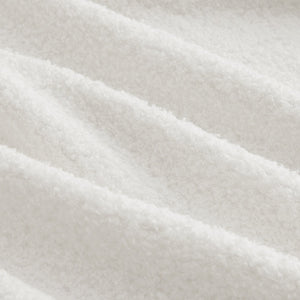 English Elm 106" Teddy Fabric No Assembly L-Shaped Sofa - Plush Comfort, Modular Design, Perfect For Living Room W714S01413