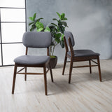 Christopher Knight Home® - Noble House - Colette Mid-Century Modern Dining Chairs (Set of 2)