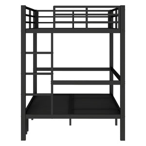 English Elm Twin Xl Solid Pine Loft Bed with Built-in Led Lighting and Storage Shelves W1580S00503