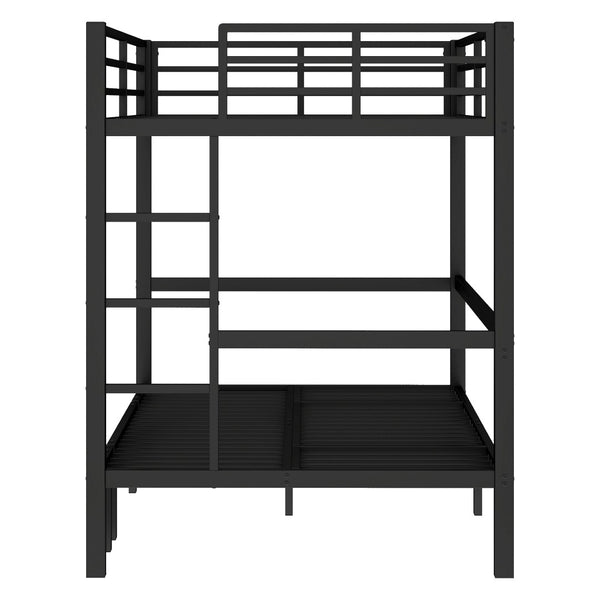 English Elm Twin Xl Solid Pine Loft Bed with Built-in Led Lighting and Storage Shelves W1580S00503