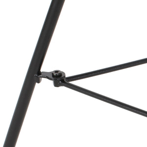 English Elm Christopher Knight Home® - NUSA Side Table with Tempered Glass Top and Handcrafted Rattan Base — Modern Outdoor Accent Table Black 66627.00BLK
